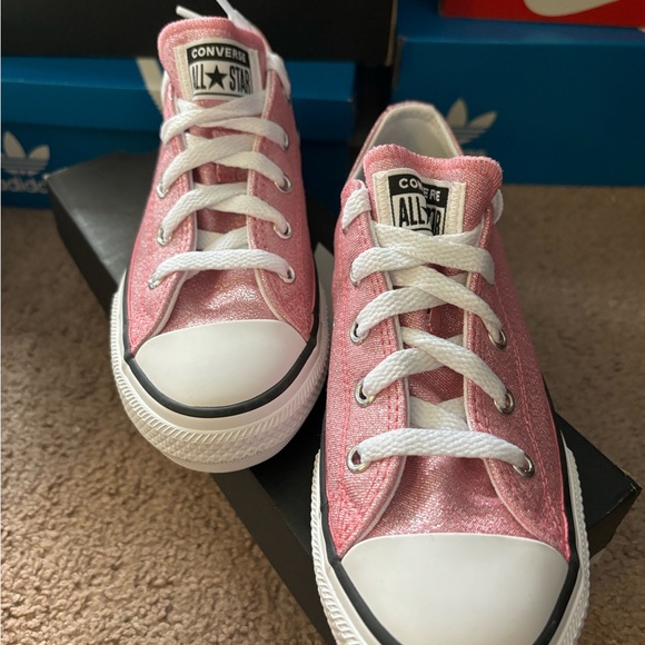 Converse Low top pink glitter - Picture 2 of 3